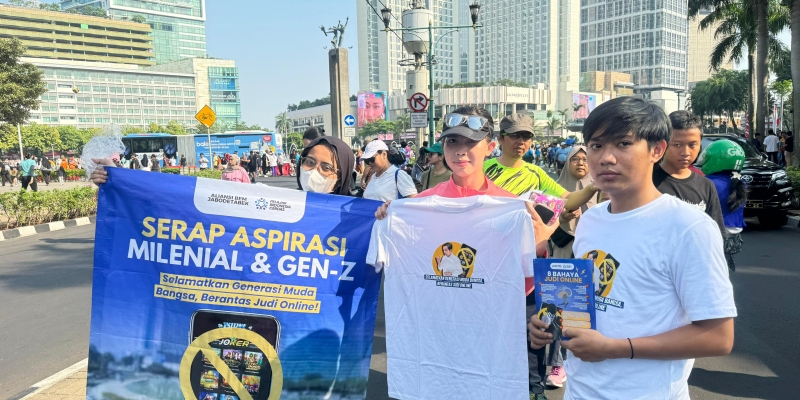Pelajar Indonesia Cerdas-Aliansi BEM Jabodetabek Kompak Perangi Judol