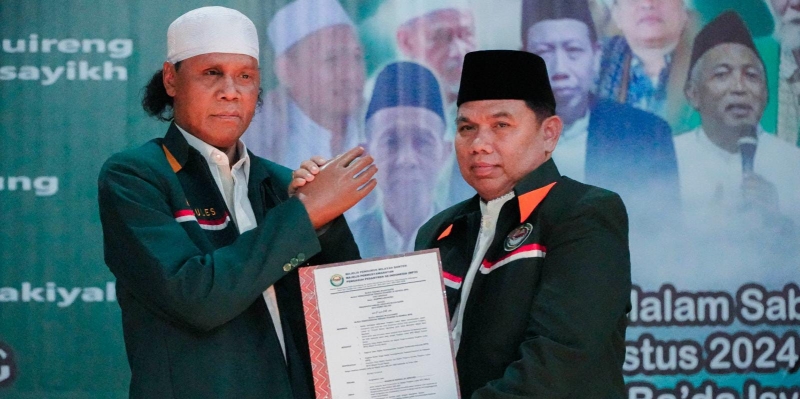 Hercules Resmi Jabat Panglima Laskar MP3I Banten