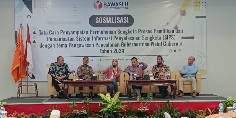 Bawaslu Sumut Gelar Sosialisasi Pencegahan Sengketa Pemilu