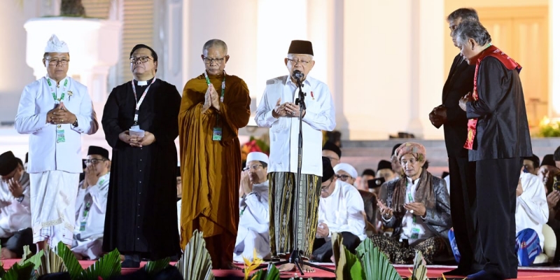 MDHW Delapan Kali Dipercaya Jokowi Gelar Zikir Kebangsaan Tahunan