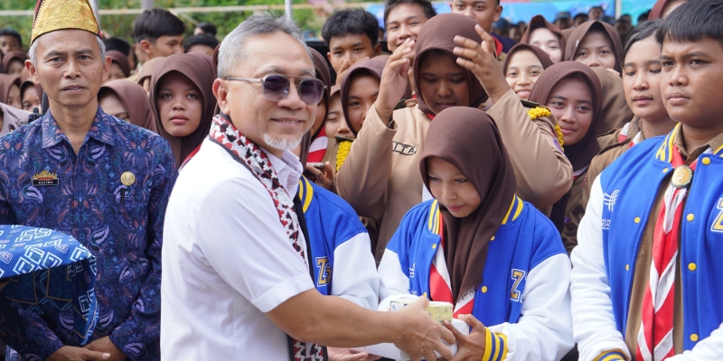 Mendag Uji Coba Makan Bergizi Gratis di Lampung