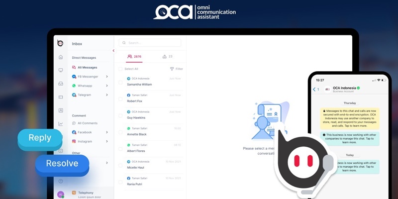 Platform OCA Telkom Bantu Banyak Perusahaan Gaet Customer