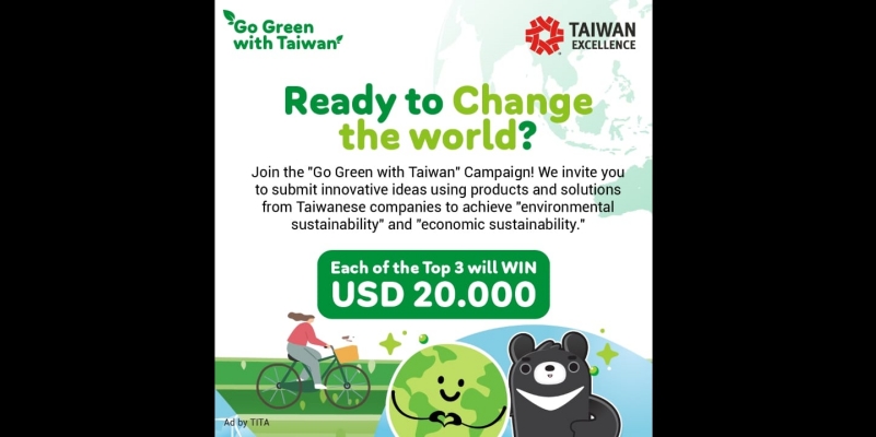 Go Green Taiwan Buka Peluang Proposal Hijau untuk Indonesia