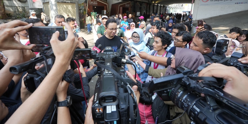 Ditanya soal RK OTW Jakarta, Anies Pilih Fokus Belanja Masalah Warga
