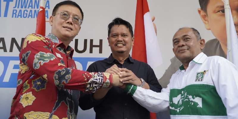 Makan Siang Bersama PDIP dan PKB, Prof Ridha Mantapkan Koalisi Menuju Pilkada Medan