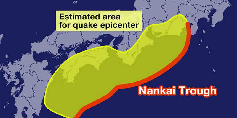 Jepang Hadapi Ancaman Gempa Lebih Dahsyat di Palung Nankai