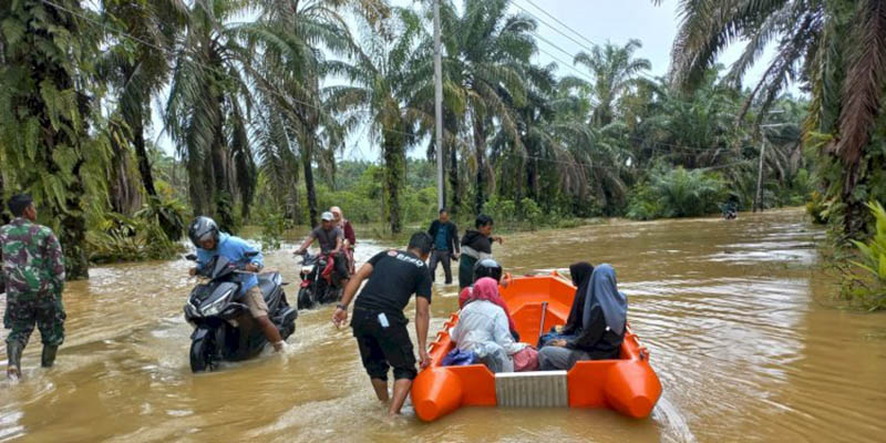 Banjir di Aceh Singkil Rendam Pemukiman, Ribuan Warga Tak Bisa Beraktivitas