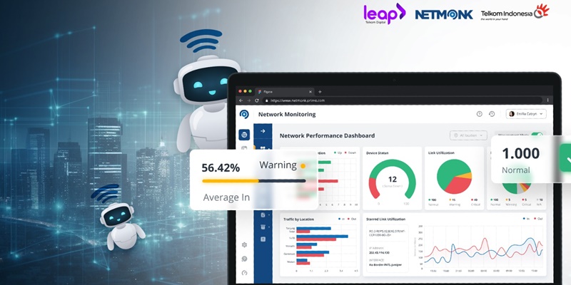 Telkom Sematkan AI pada Layanan Netmonk