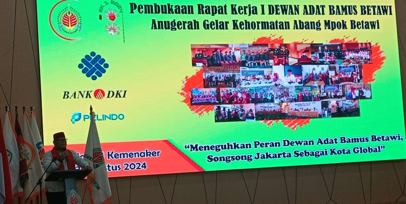 Dewan Adat Bamus Betawi akan Sodorkan 5 Nama Cagub Jakarta
