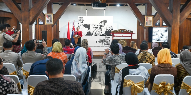 Pameran ‘Two Nations: A Friendship is Born’ Rayakan 75 Tahun Hubungan Diplomatik Australia-Indonesia/Foto: Kedubes Australia