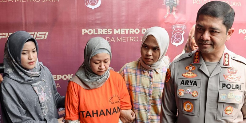 Resmi Jadi Tersangka, Pemilik Daycare Penganiaya Balita di Depok Ditangkap Polisi