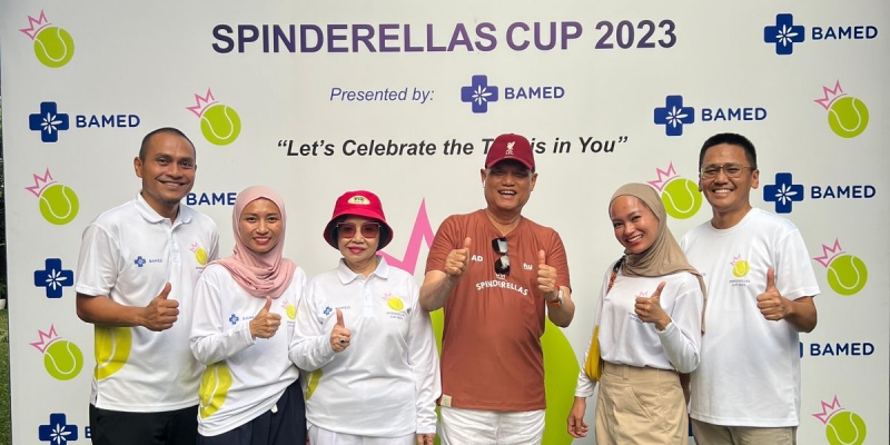 Spinderellas Gelar Turnamen Tenis Bertajuk "Girl Power"