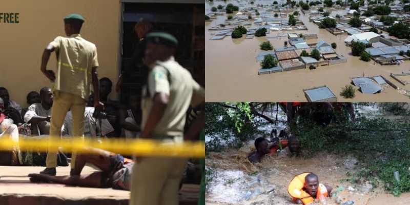 274 Napi Kabur dari Penjara Nigeria di Tengah Banjir