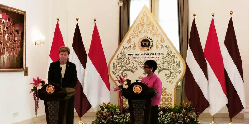 Menlu Braže Ungkap Ketertarikan Latvia Investasi di Indonesia