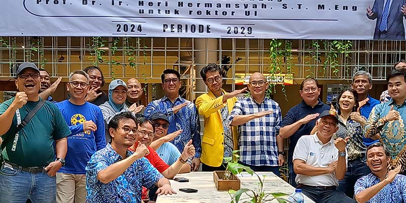 Iluni FT Optimistis Prof Heri Bawa UI Makin Mandiri dan Inovatif