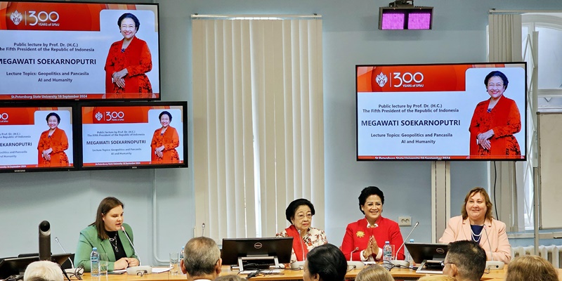 Megawati Ulas Perjalanan Hubungan RI-Rusia Sejak Era Bung Karno