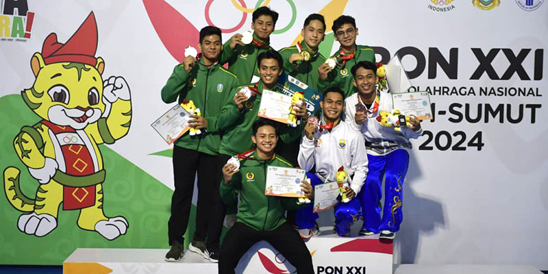 7 Medali Emas Antarkan Jatim Juara Umum Wushu PON XXI