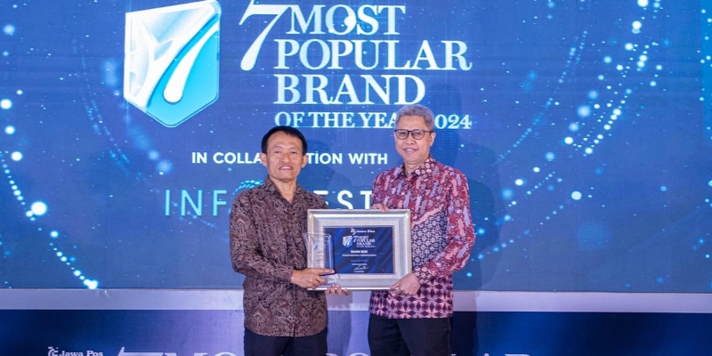 bank bjb Raih Penghargaan Most Popular Brand Of The Year