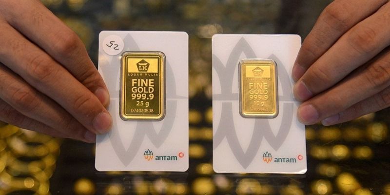 Emas Antam Naik Tipis, Satu Gram Dibanderol Rp1.464.000