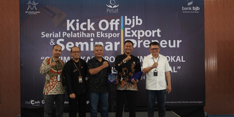 bjb Exportpreneur, Jurus bank bjb Lahirkan Eksportir Baru