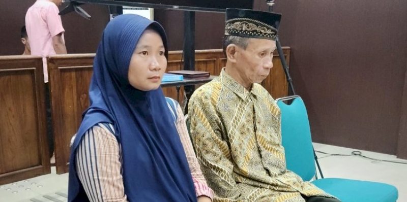 Kakek Tuna Netra Bersama Anak Perempuannya Disidang Kasus Pengeroyokan