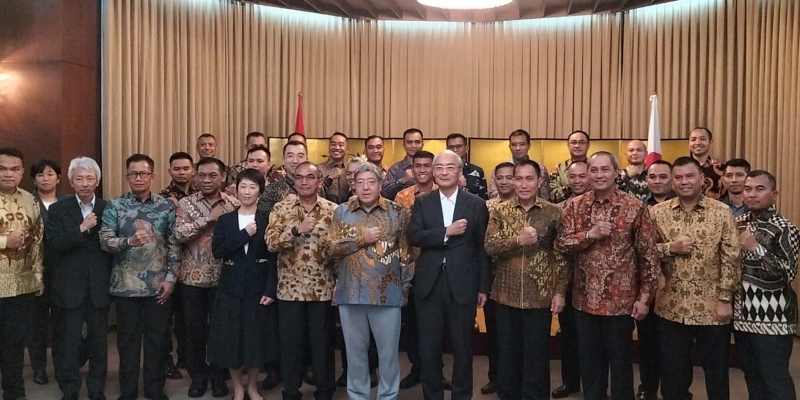 Pererat Hubungan Keamanan, Kedubes Jepang Gelar Resepsi TNI Alumni NDA