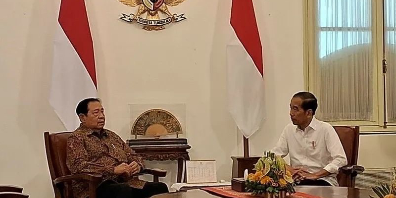 Temui Jokowi SBY Khawatir Kursi Demokrat di Pemerintahan Prabowo-Gibran Minim