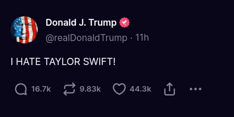 Donald Trump: I Hate Taylor Swift