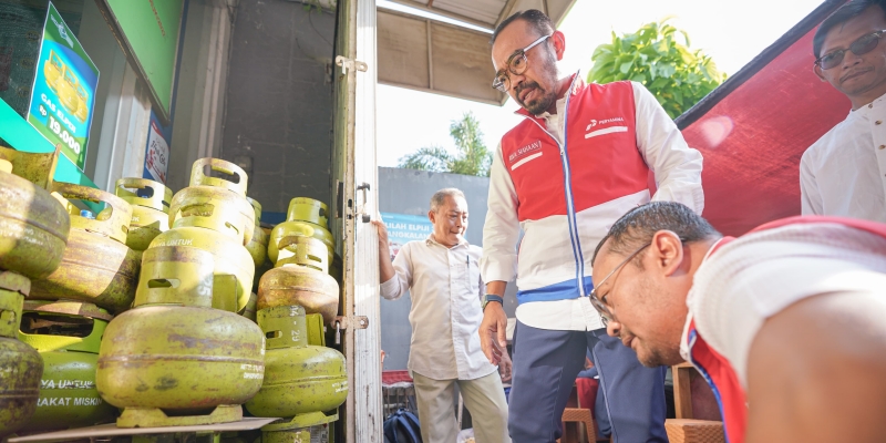 Stok Gas Melon di Tangsel Masih Aman