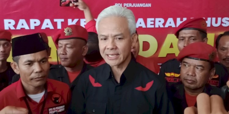 Ganjar Ceramahi Kader PDIP Lampung soal Antisipasi Kecurangan