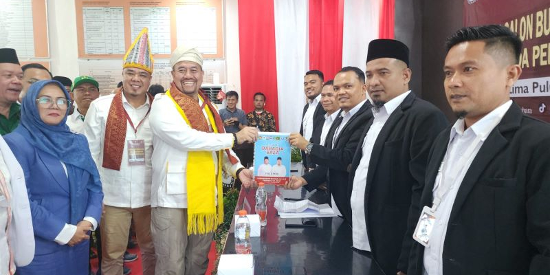 Tak Diantar Mendaftar ke KPU Batubara, Baharuddin Siagian Yakin Dukungan Golkar Tak Batal