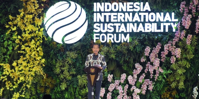 Buka IISF 2024, Jokowi: Perubahan Iklim Tidak Tertangani jika Dunia Terlalu Egois