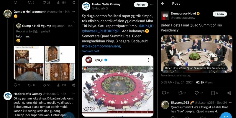 Viral di Medsos KPU Pake Anggaran untuk Fasilitas Mewah