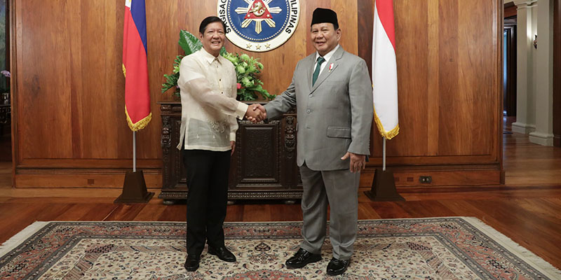 Bertemu dengan Presiden Marcos Jr, Prabowo Akui Filipina Mitra Strategis Indonesia