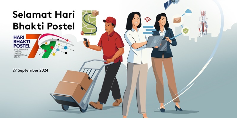 Hari Bhakti Postel ke-79 Kenang Sejarah dan Kiprah Telkom di Indonesia