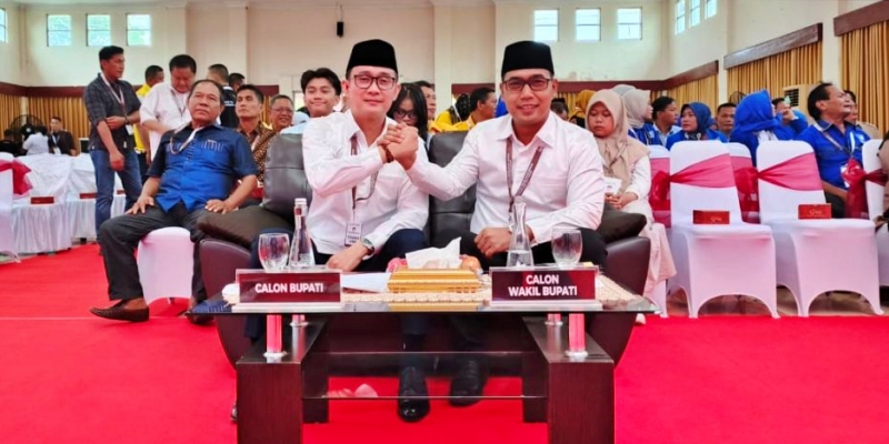 Fery-Herly Ajak Pendukung Songsong Pilkada Zero Conflict