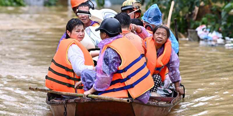 Korban Tewas Akibat Topan Super Yagi Vietnam Tembus 179