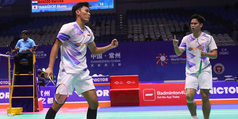 Tembus Semifinal China Open 2024, Fikri/Daniel Akui Terlambat Panas