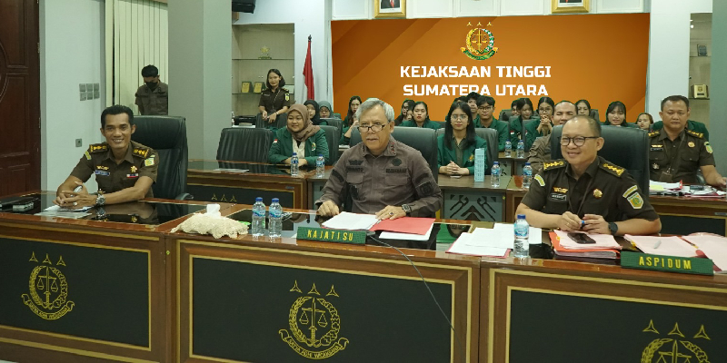 Anak dan Ibu Kandung Berdamai, Kejatisu Berhasil Lakukan Restorative Justice 76 Perkara