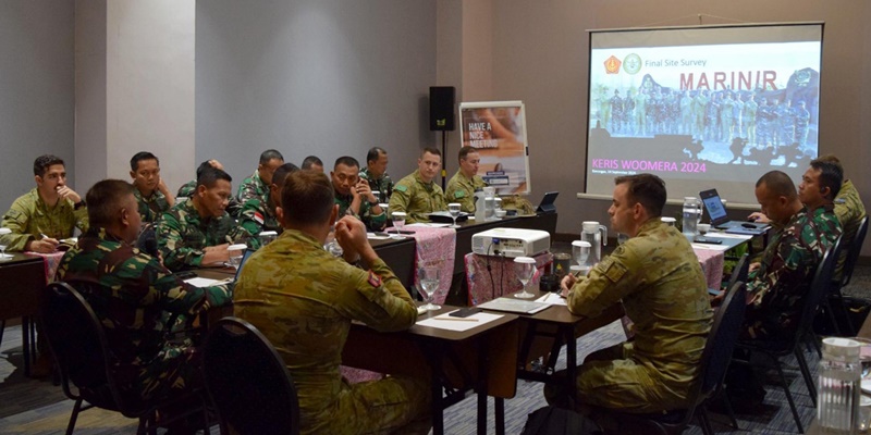 Gandeng ADF, Marinir Matangkan Skema Pendaratan Amfibi Modern