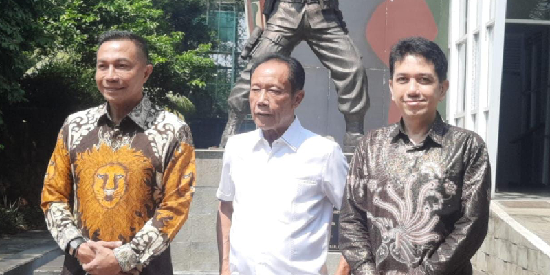 Sambangi Bang Yos, Dharma-Kun Diberi Wejangan Maju di Pilgub Jakarta