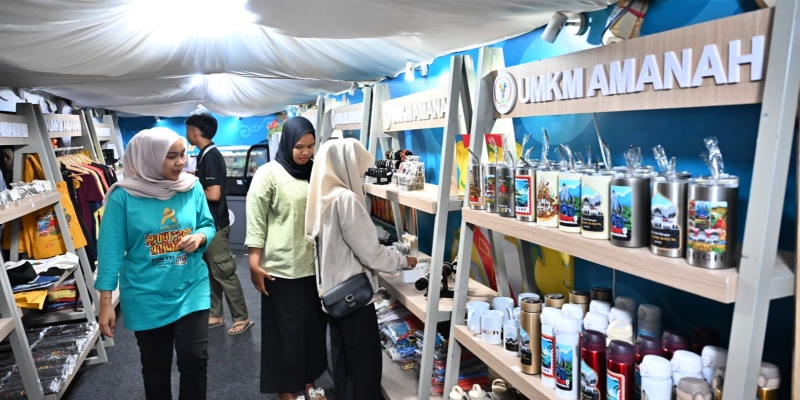 Produk UMKM Amanag Meriahkan Expo PON XXI