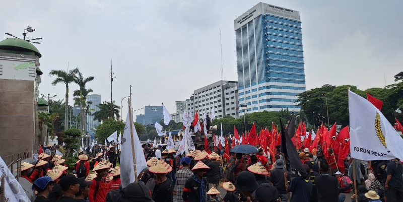 Ribuan Petani Demo Bawa 10 Tuntutan