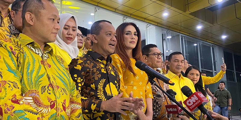 Bahlil: Presiden Jokowi Tidak Pernah Menyampaikan Masuk Golkar