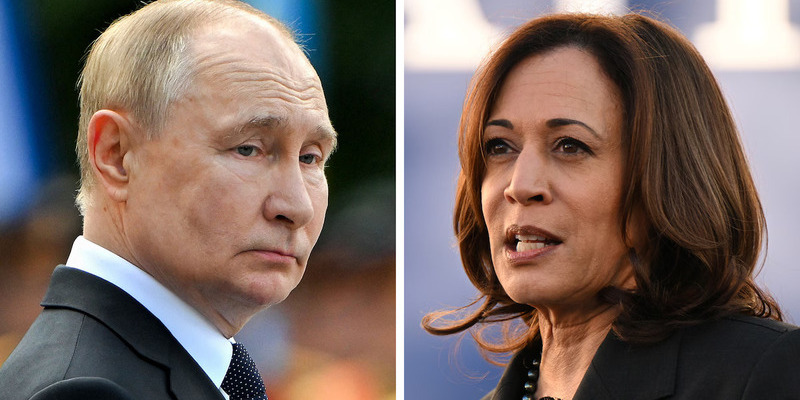 Putin Umumkan Dukungan Rusia untuk Kamala Harris