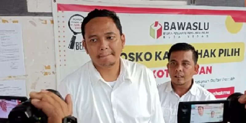 Bawaslu Medan Lakukan Kajian Administrasi Laporan Penghilangan Gelar Profesor Calon Wali Kota Medan