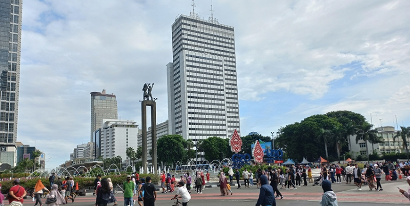 Cuaca Jakarta Akhir Pekan Ini Cerah Berawan Tanpa Hujan