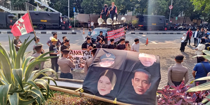 Demo di KPK, GMNI: Tangkap dan Adili Keluarga Mulyono