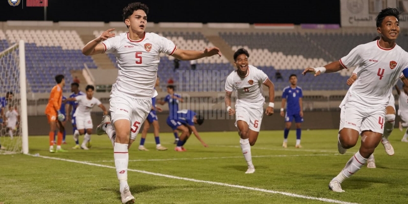 Lawan Kuwait, Garuda Muda Menang Tipis