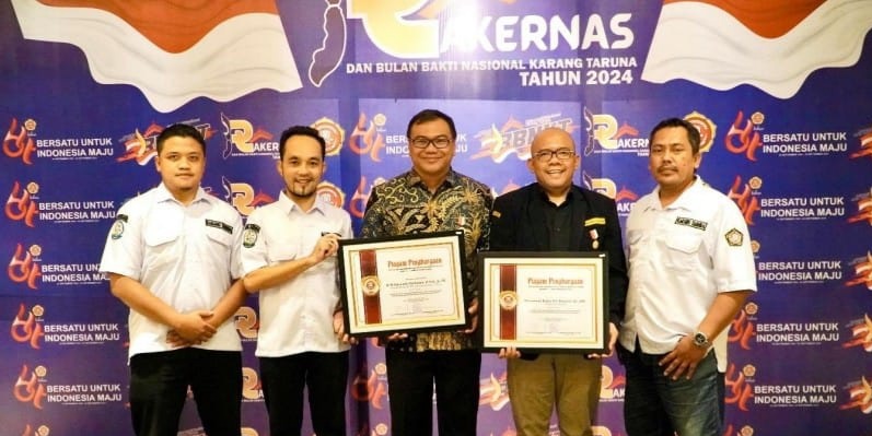 Dua Tokoh Sumut Raih  Penghargaan Karang Taruna 2024